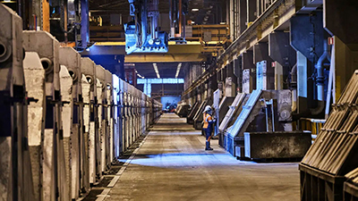 Vorwärmung von Aluminiumzellen